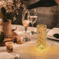 LED Crystal Table Lamp Diamond Rose Night Light Touch BloomIris