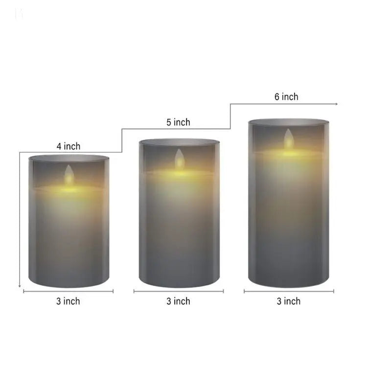 LED Flamelss Candles BloomIris
